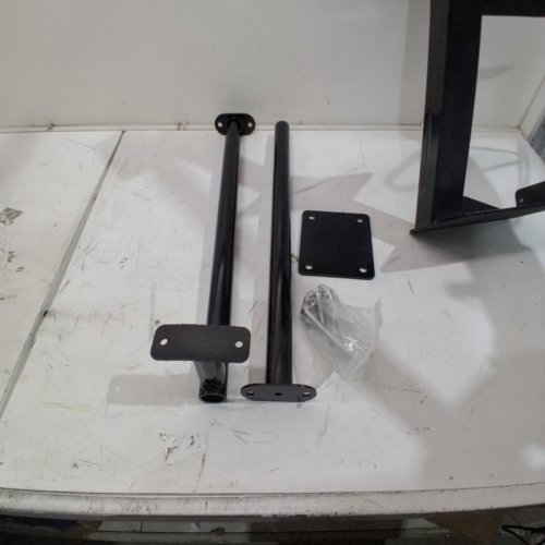 OKSTENCK MOUNTED DUAL STEP BOAT TRAILER TONGUE STEP - 500LBS CAP - BLACK (MODEL: YL0149) image 4