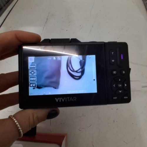 VIVITAR DIGITAL CAMERA WITH 8X DIGITAL ZOOM AND 3" LED DISPLAY - 4K HD - 20MP - BLACK (MODEL: VECXX99) image 2