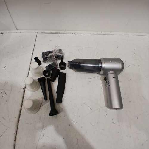 14PC WIRELUME BRUSHLESS MOTOR HANDHELD CAR VACUUM CLEANER - SILVER (MODEL: ST-6653PLUS) image 3