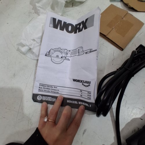 WORX COMPACT CIRCULAR SAW - 4-1/2" (MODEL: WX429L) image 5