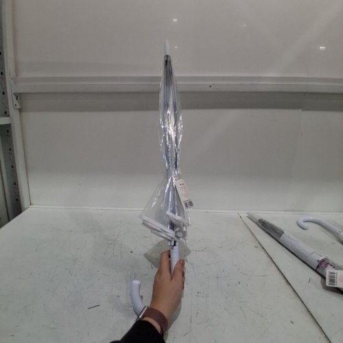 RST CLEAR BUBBLE DOME UMBRELLA - 32" - CLEAR/WHITE image 5