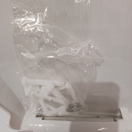 GARVEE ELONGATED SLOW CLOSE PLASTIC TOILET SEAT - 18.8" X 14.1" - WHITE (MODEL: PHO_11GXK800) image 4