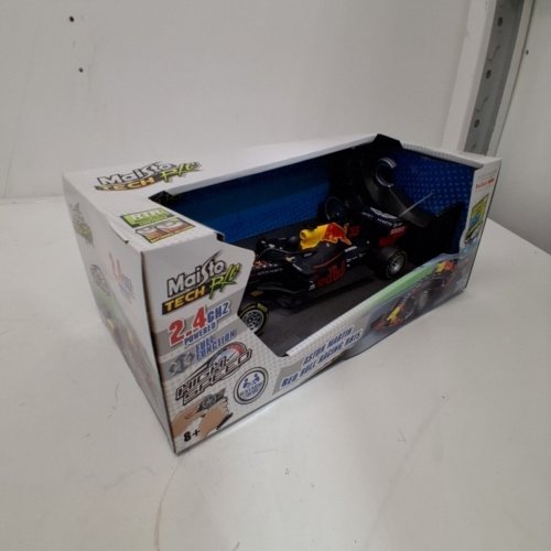 MAISTO TECH RC REMOTE CONTROL CAR WITH PISTOL GRIP CONTROLS - 1:24 SCALE - RED BULL RACING RB18 (2022) ORACLE - BLACK image 3