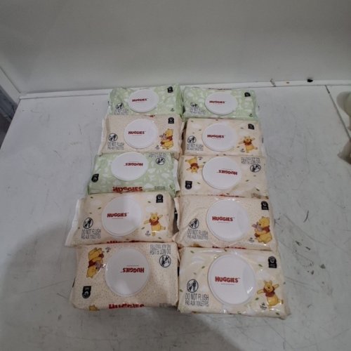 10PK HUGGIES NATURAL CARE MOIST BABY WIPES FOR SENSITIVE SKIN (560 WIPES TOTAL) image 2