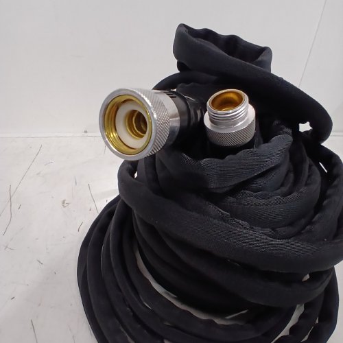 RAPID FLO COMPACT KINK RESISTANT GARDEN HOSE - 100FT - 5/8" - BLACK (MODEL: 1845730) image 3