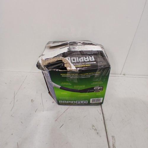 RAPID FLO COMPACT KINK RESISTANT GARDEN HOSE - 100FT - 5/8" - BLACK (MODEL: 1845730) image 4