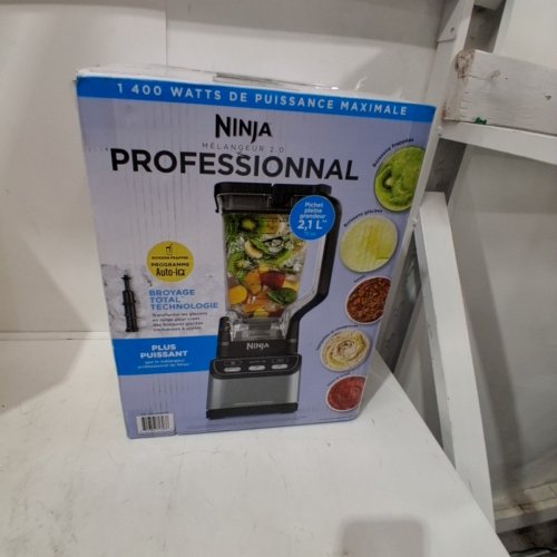 NINJA PROFESSIONAL BLENDER 2.0 - 1400W - 72OZ/2.1L - BLACK/GREY - (MODEL: CCO750BSL/4444778) image 6