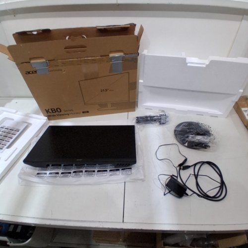 ACER FULL HD ZERO-FRAME MONITOR - 21.5" - 100HZ - BLACK (MODEL: KB220Q) image 4