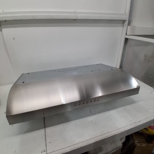 OVO UNDER CABINET RANGE HOOD VENT WITH 3-SPEED EXHAUST FAN - 700 CFM - 30" - SILVER (MODEL: OV-1003) image 5