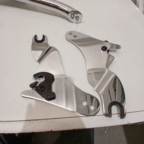 HDBUBALLUS DETACHABLE REAR PASSENGER SISSY BAR BACKREST FIT SEVERAL HARLEY-DAVIDSON MODELS - SILVER/BLACK (MODEL: ‎CB011202) image 3