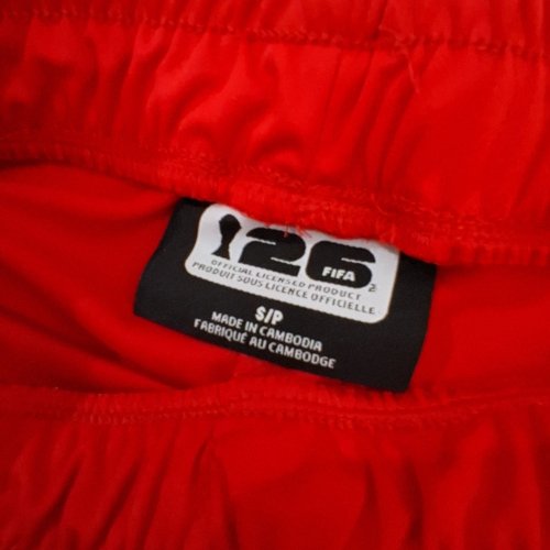 KIDS’ FIFA WORLD CUP 2026 CANADA SOCCER SHORT - SMALL - RED image 2