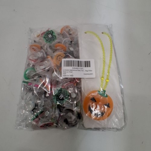 48PC CCINEE LIGHT UP HALLOWEEN PARTY FAVOURS - ASSORTED STYLES AND COLOURS image 2