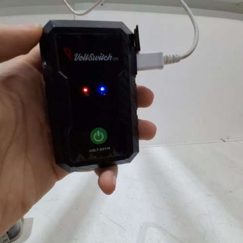 VOLTSWITCH 4G WIRELESS RECHARGABLE GPS TRACKER - BLACK (MODEL: VOLT-SD118) image 2