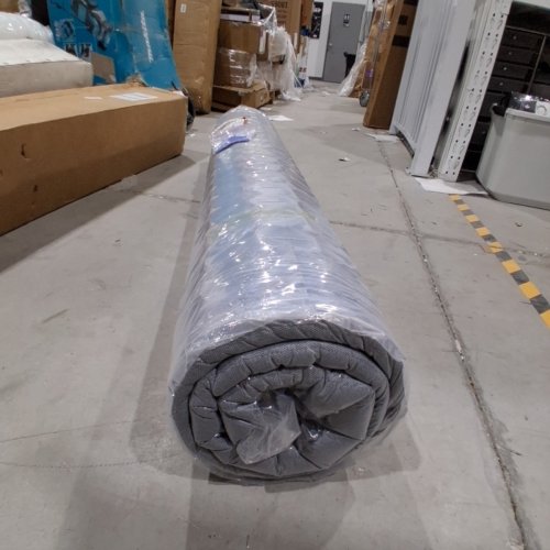 12" HYBRID MEMORY FOAM MATTRESS - FULL - GREY image 2
