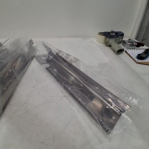STAINLESS STEEL HEAT PLATES FOR GAS GRILL MODELS - 18" image 3
