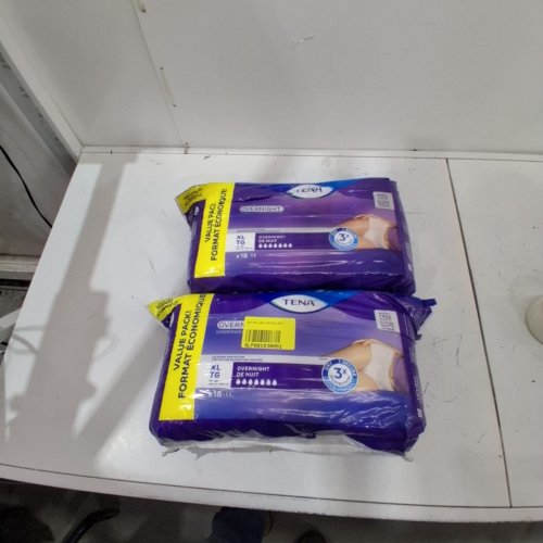 36PK TENA DISPOSABLE OVERNIGHT ABSORBENT UNDERWEAR - EXTRA LARGE image 2