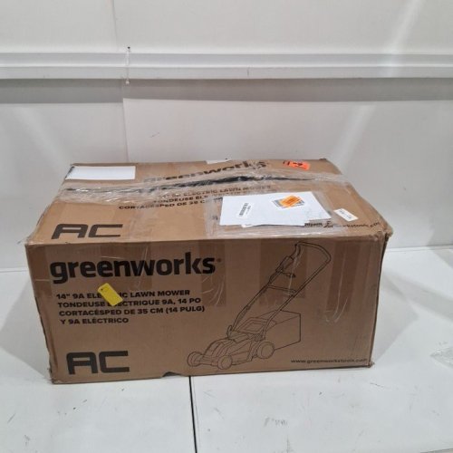GREENWORKS 9-AMP 14" 2-IN-1 PUSH MOWER - GREEN/BLACK (MODEL: LMA123) image 4