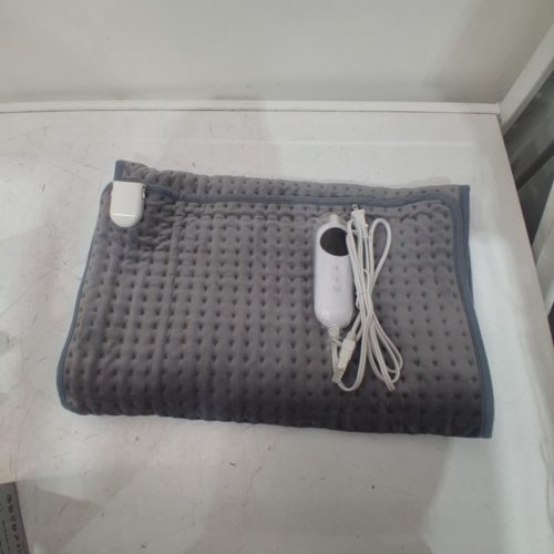 OCSOSO EXTRA LARGE ELECTRIC HEATING PAD FOR MUSCLE RELIEF - 40" X 20" - GREY (MODEL:QNS-04) image 3