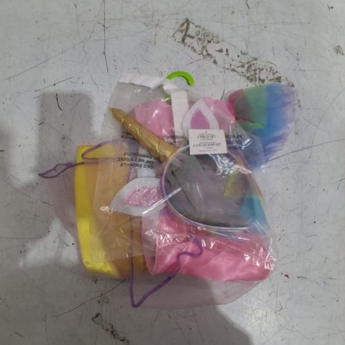 2PC GIRL'S PALAMON RAINBOW UNICORN COSTUME - 2T - MULTICOLOURED image 3