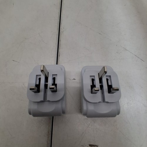 2PK VINTAR 5-IN-1 USB-C, USB-A AND 2 AC OUTLETS WORLD TRAVEL ADAPTER - AC 100-250V | 2500W MAX - WHITE (MODEL: USC1-3G-2CU) image 4