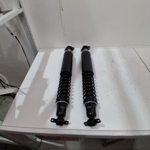 2PC COILOVER SHOCK ABSORBERS FOR VARIOUS CHEVROLET SILVERADO AND GMC SIERRA MODELS - BLACK (MODEL: SC0017) image 3
