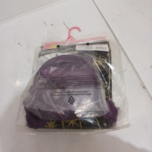 2PC GIRLS STARRY WITCH COSTUME - SMALL (4-6) - BLACK/PURPLE/GOLD (STYLE: 40427) image 4