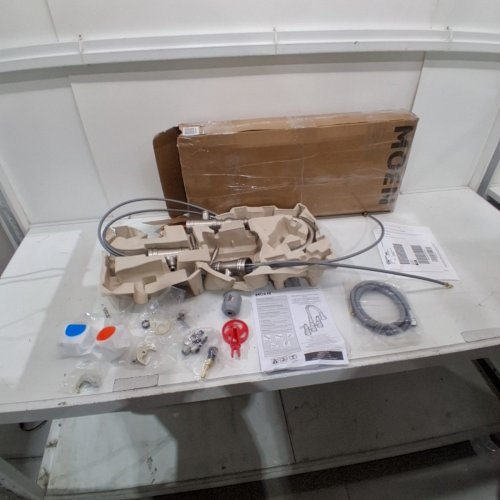 MOEN WEYMOUTH TWO HANDLE PULLDOWN KITCHEN FAUCET - SPOT RESIST STAINLESS (MODEL: S73204SRS) image 3