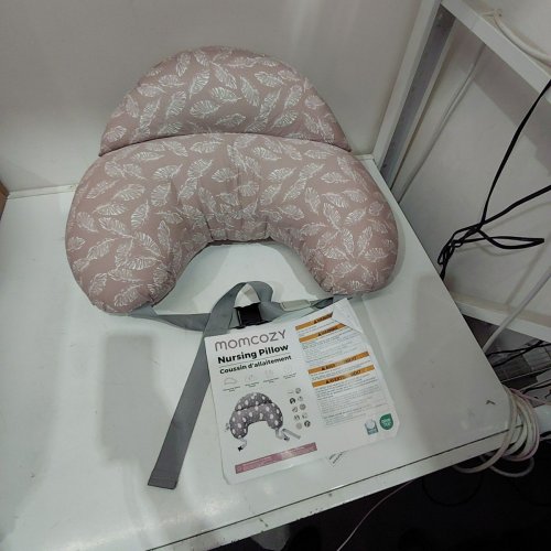 MOMCOZY ORIGINAL PLUS SIZE NURSING PILLOW - PINK image 2