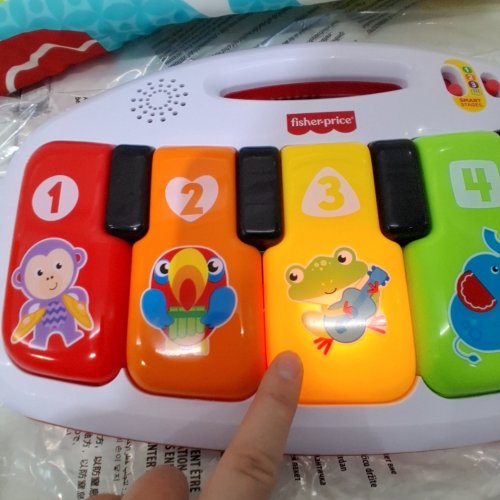 FISHER-PRICE DELUXE KICK & PLAY PIANO GYM (MODEL: GDD08) image 2