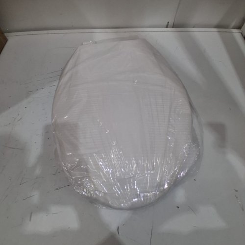 GARVEE ELONGATED TOILET SEAT COVER/LID - 18" - WHITE image 2