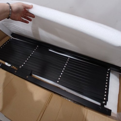 FOLDABLE BARRICADE GATE - BLACK (MODEL: ZDLZM-330A) image 3