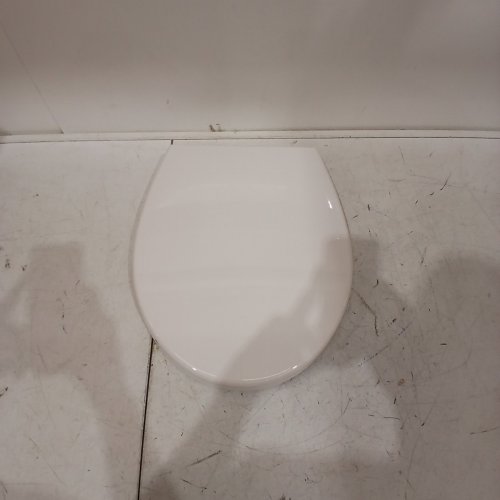GARVEE ROUND TOILET SEAT WITH SOFT CLOSE - 14.5" X 16" - WHITE - (MODEL: PHO-16EX3QUX) image 2