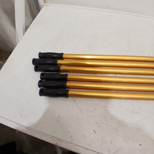 6PK ETTORE METAL UTILITY HANDLE FOR FLOOR SQUEEGEE-TAPERED TIP - 60" - MANGO (MODEL: 034116) image 3