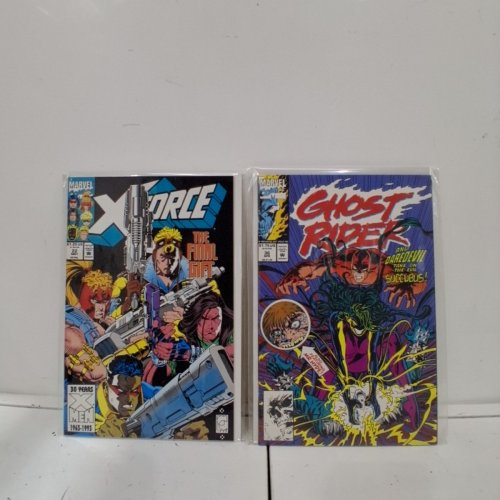 4 ASSTD MARVEL AND IMAGE COMIC BOOKS - SUPREME #2, GHOST RIDER #34, #36, X-FORCE #22 image 3