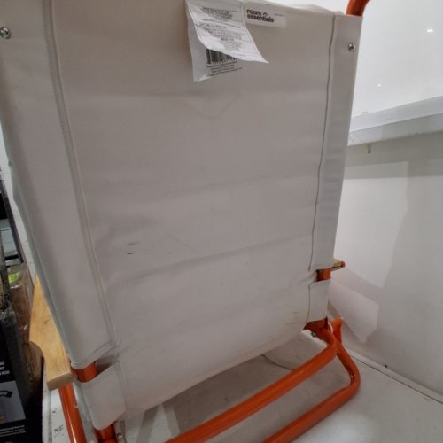 ROOM ESSENTIALS PADDED BACKPACK CHAIR - ORANGE AND CREAM BEIGE (MODEL: 434807) image 6