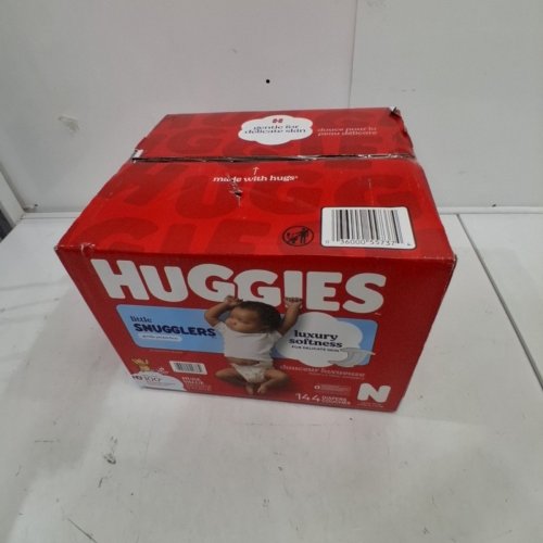 144PK HUGGIES DISNEY BABY LITTLE SNUGGLERS BABY DIAPERS - SIZE NEWBORN (UP TO 10LB) - DISNEY WINNIE THE POOH (MODEL: 55737-N) image 2