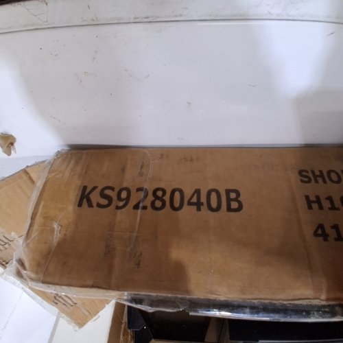 METAL STORAGE CABINET WITH LOCKING DOORS -BLACK (MODEL: KS928040B / M1-01) image 5