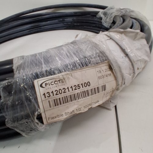 PICOTE FLEXIBLE SHAFT - 100FT - 1/2" - BLACK (MODEL: 1312021125100) image 2