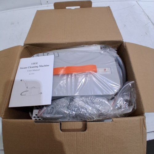 HIEE 10-IN-1 MULTIFUCTIONAL STEAM CLEANER KIT - 1500W/110V - WHITE/GREY (MODEL: SC-W01) image 2