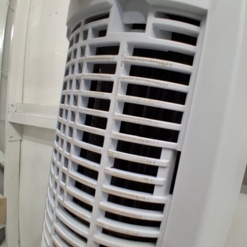 OMNIBREEZE PREMIUM 38" OSCILLATING TOWER FAN WITH WIFI CONTROL, 5-SPEEDS & REMOTE - WHITE/BLACK (MODEL: 5333021/DC2313R-G) image 5