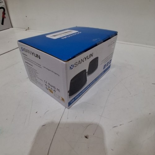 SANYUN COMPUTER SPEAKERS - 2.0 USB POWERED, 3.5MM AUX - BLACK (MODEL: SW102) image 2