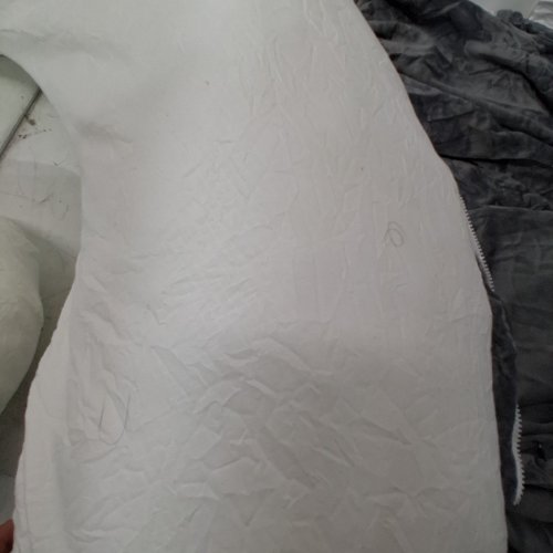 TOYTEXX U-SHAPED FULL BODY SUPPORT PILLOW - 60" X 26" - GREY image 3