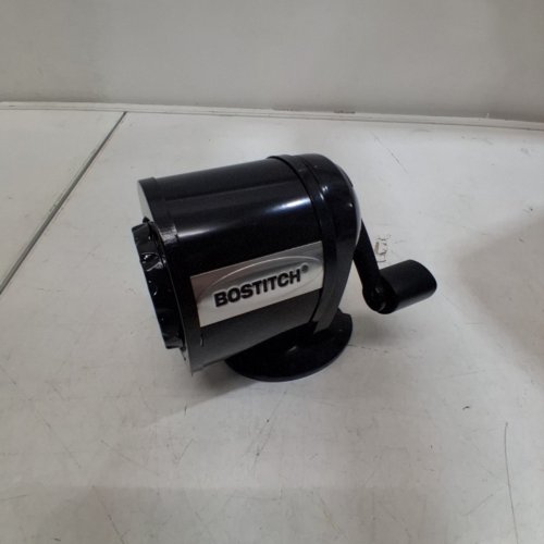 BOSTITCH OFFICE WALL MOUNT MANUAL PENCIL SHARPENER - BLACK image 2