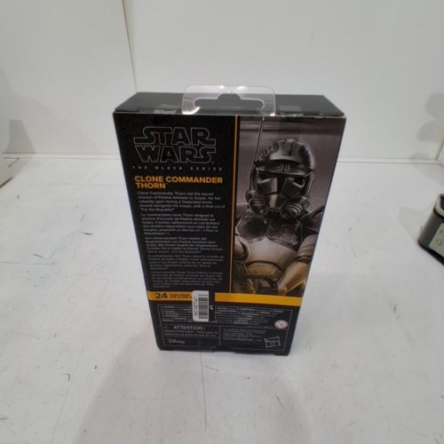 STAR WARS THE BLACK SERIES CLONE COMMANDER THORN ACTION FIGURE - 6"- RED/WHITE/BLACK image 3