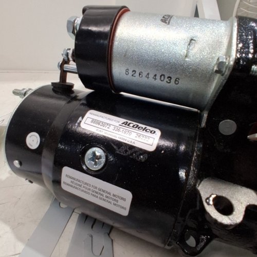 ACDELCO STARTER MOTOR - FOR VARIOUS MODELS *SEE PHOTOS FOR COMPATIBILITY* - BLACK (MODEL: 88863072 336-1870 26103) image 3