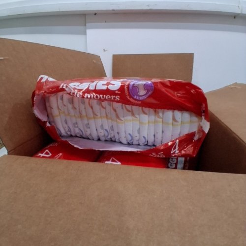 6 (25PK) HUGGIES LITTLE MOVERS DIAPERS - SIZE 4 - WHITE (TOTAL 148) image 3