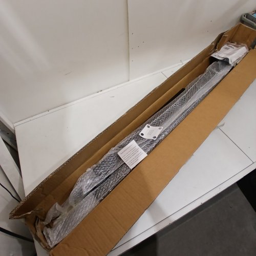 NEW VERSION 1-3 STEPS IRON HANDRAILS FOR OUTDOOR STEPS - 37" HEIGHT -BLACK (MODEL: SH-403B) image 2