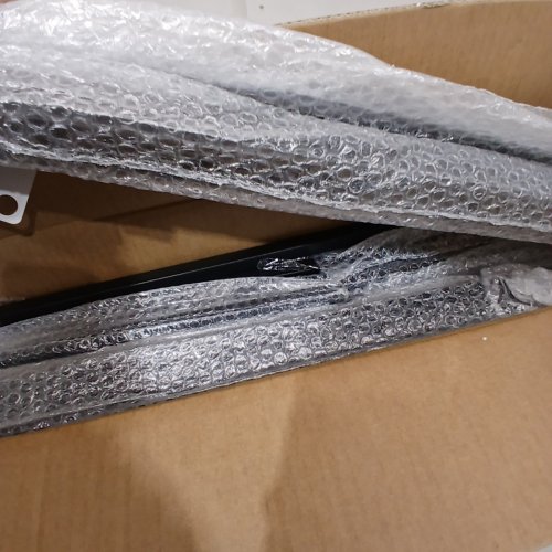 NEW VERSION 1-3 STEPS IRON HANDRAILS FOR OUTDOOR STEPS - 37" HEIGHT -BLACK (MODEL: SH-403B) image 3