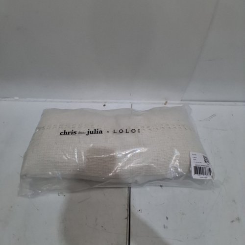 CHRIS LOVES JULIA X LOLOI PILLOW - 12" X 27" - WHITE (STYLE: PCJ0018) image 4