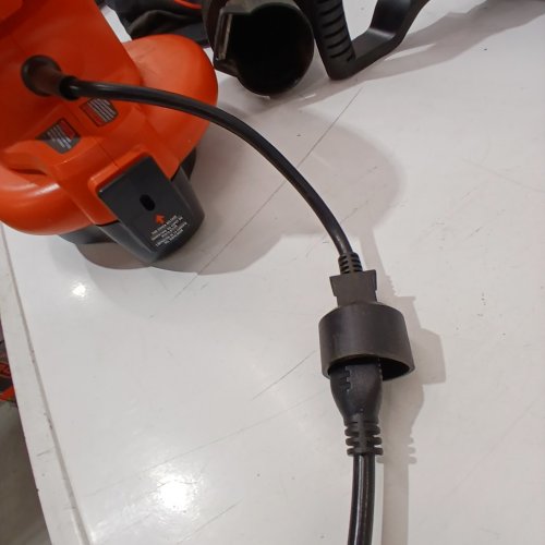 BLACK+DECKER CORDED VACUUM BACKPACK LEAF BLOWER & MULCHER - 250MPH/ 400CFM - BLACK/ORANGE (MODEL: BEBL7000) image 2